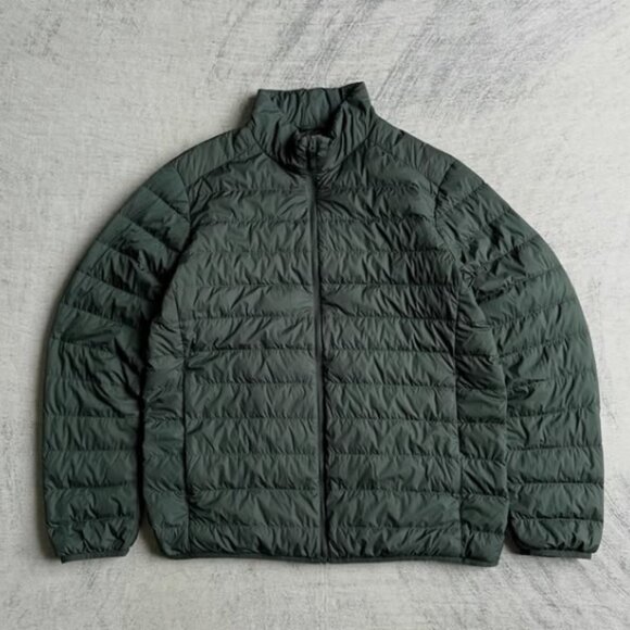 Jackets & Blazers - Dark Green Puffer Jacket